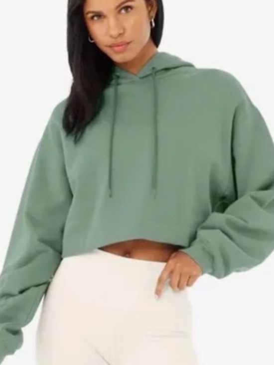 Tops - ALO Bae Hoody Seagrass Medium